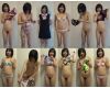 下着撮影59-SET2本★隠し撮り★★パンツ★★ブラジャー★★ほっそりちっぱいアニメ声★盗撮★★
