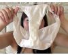 ★個人撮影※本編顔出し・パンティーモザイク無し★えりちゃんが今はいてる恥ずかしいシミ付き生パンティー★クロッチ汚れ観察