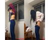読者モデルの着替え!雑誌に載ってる超絶スタイル美女!!