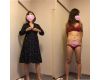 【東京オシャレ女子大生】一人暮らしのワンピ−ス娘着替え覗き見