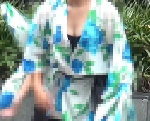 夏で涼しい衣装♪綺麗です♪06D4-6【高画質動画】
