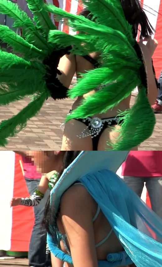 サンバダンス！！セクシー衣装！！若いの大胆Tバック！！315