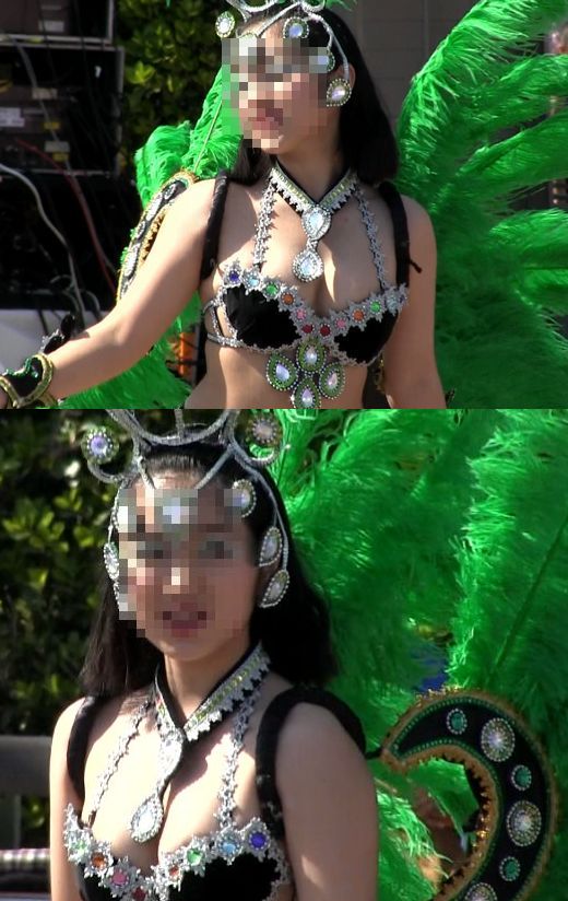 サンバダンス！！セクシー衣装！！若いの大胆Tバック！！315