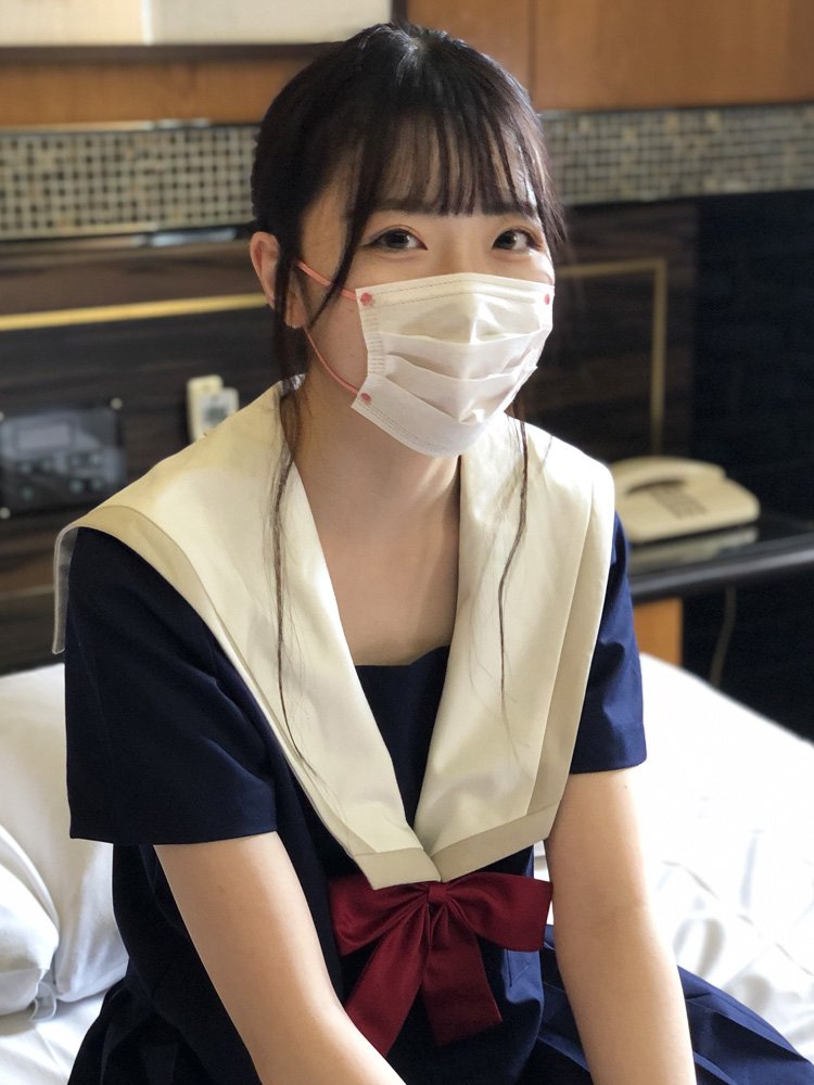 涙の美◯女！18才清楚系の菜花ちゃんは一人暮らしがしたくて初めて知らないおじさんとホテルに！高額募集に応募したものの途中で涙が