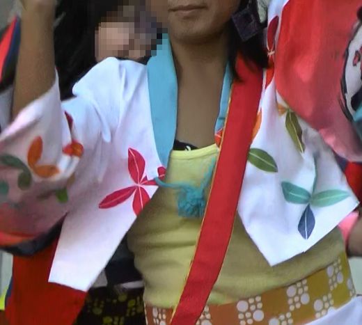 ダンス！！若くて綺麗な子のオススメ衣装！！常に見える衣装！！この子以外にも！！394