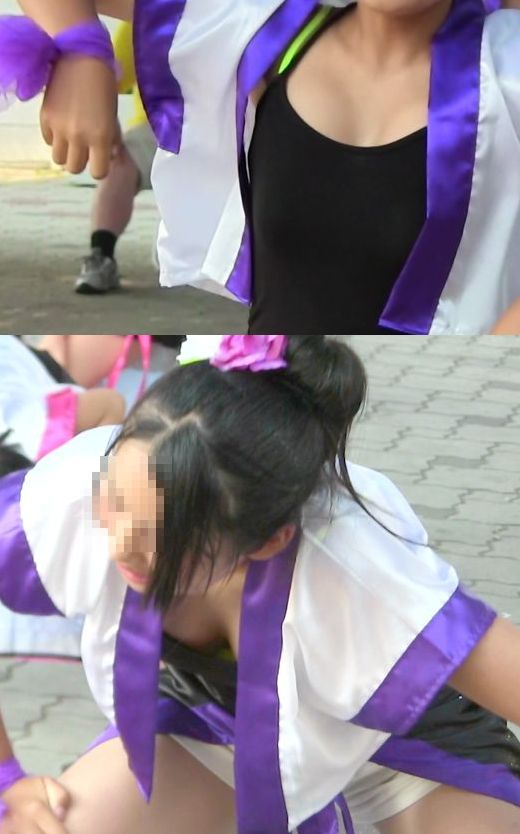 ダンス！！至近距離からの迫力満点！！若い子のフレッシュな踊りが堪能できます！！361