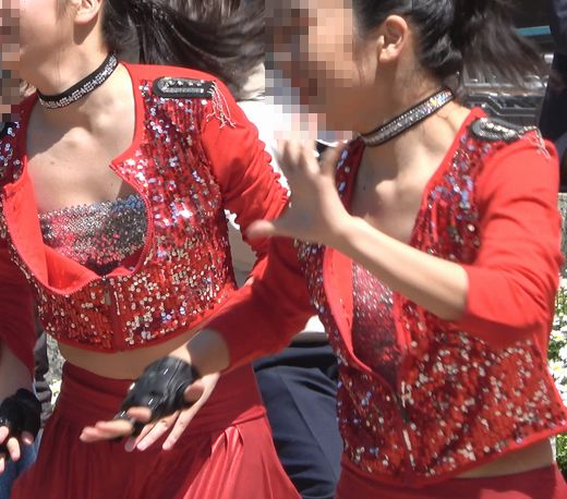 復刻版！！４Ｋ高画質！！ダンス！！チューブトップで踊る踊り子！！n201