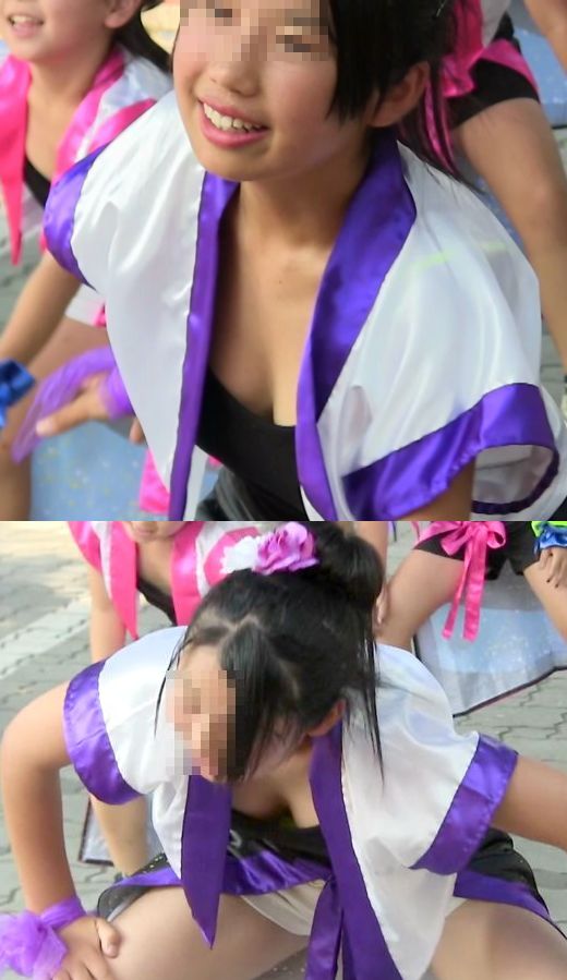 ダンス！！至近距離からの迫力満点！！若い子のフレッシュな踊りが堪能できます！！361