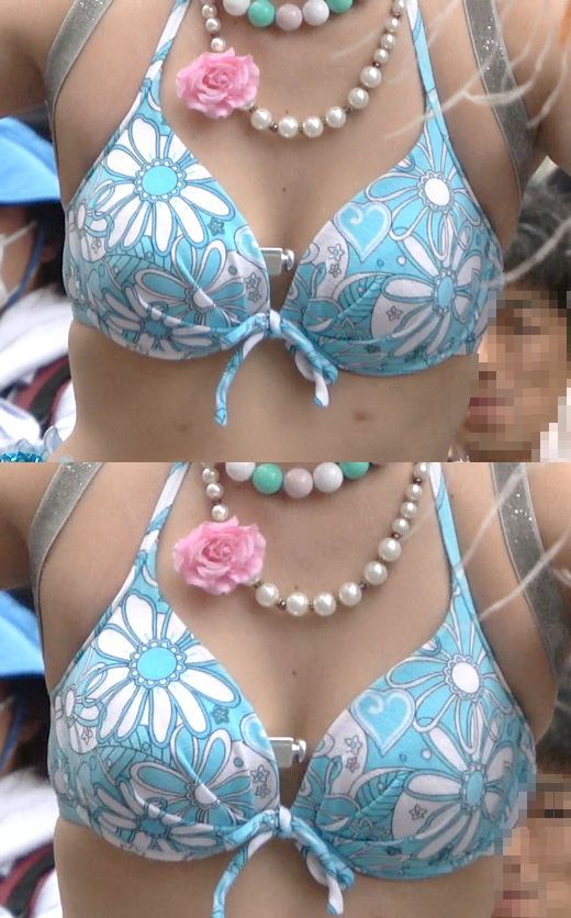 令和！！サンバ！！若い子からお姉さんまで！！ポケットがないから胸に収納！！n8