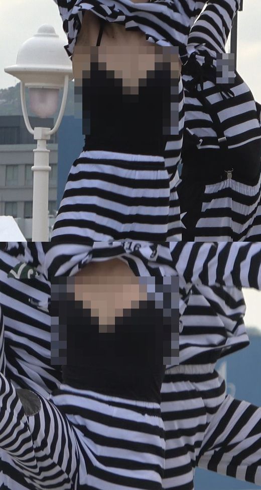 令和！！ダンス！！若い子の中で1人、衣装の中がとてもセクシー！！メイクもヤバイ！！n10