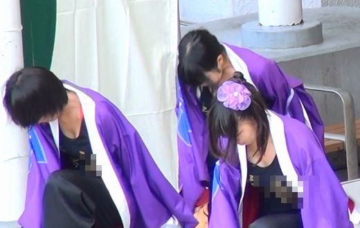 ダンス。セクシー衣装なので何人もの女の子が見えてしまいます！！揺れもたまりません！！136