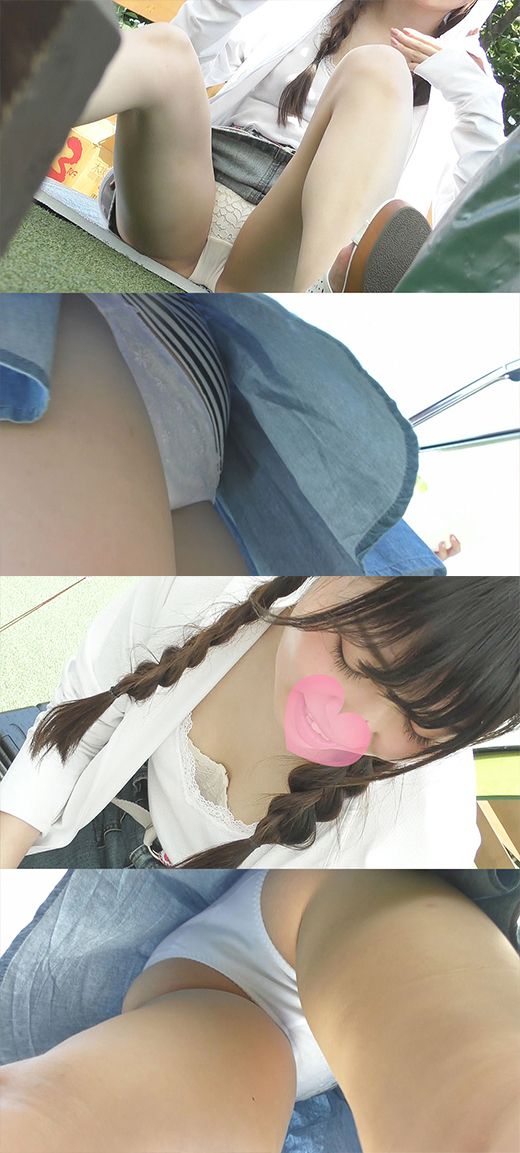 大学サークル活動×夏休みのBBQ大会に来てたサークル女子大生4人のパンチラ胸チラ撮り放題 1/4