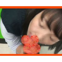 後輩J○のご奉仕フェラ【1】田舎の女の子は乱れまくり！ヤリマンのカワイイ女子○生がエロい舐め方でフェラ撮影！