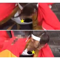 夏場の踊り子さんの衣装！すごく暑そうですがかっこいい！！05D12-11【高画質動画】