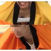 綺麗な黄色の衣装♪可愛い踊り子さんに釘付け♪D42-6【高画質動画】