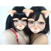 『ハ◎メ』でゲット！ 友達同士の逆3Pハメ撮り 毎日オナりまくりの強欲JD【主観撮り】