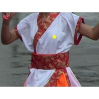 ダンス！！雨の中、衣装がずぶ濡れで透けてしまいました！！発育中のものが・・・！！397