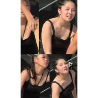 ダンス！！膨らみはじめのおっぱいの形がくっきり！！露出度の高い衣装！！382