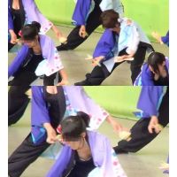 ダンス。チラチラしている女の子がたくさん！！大きい膨らみから小さい膨らみまで堪能できます！！137