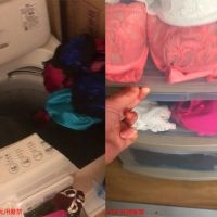 元アイドル狙い下着泥棒！洗濯機の中や部屋の下着チェック